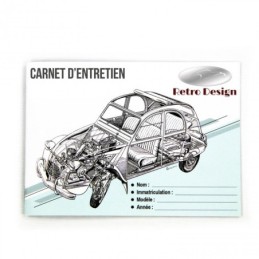 carnet d'entretien 2CV