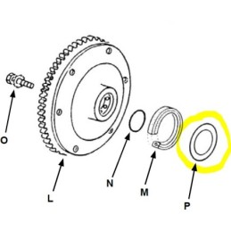 rondelle de jeu axial 0,30mm