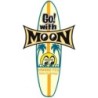 autocollant "MOON SURFBOARD" (225x126mm)