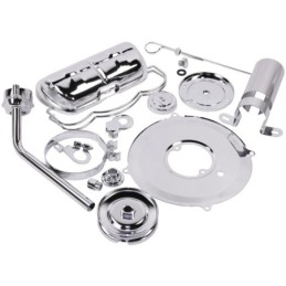 kit chrome moteur 11 pièces