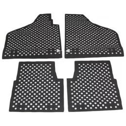 kit (4) tapis de caoutchouc